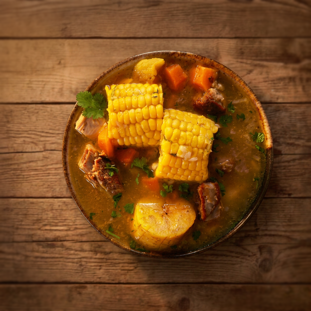 Sopa de Res (Beef Soup).