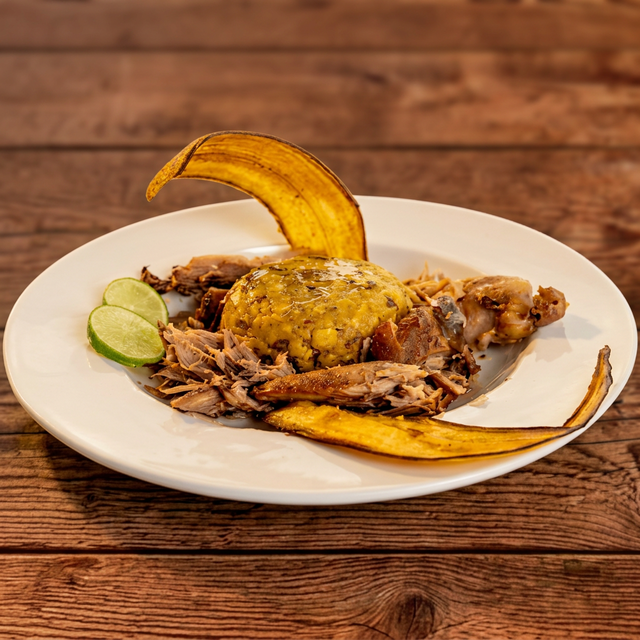 Roast Pork Mofongo (Pernilfongo).